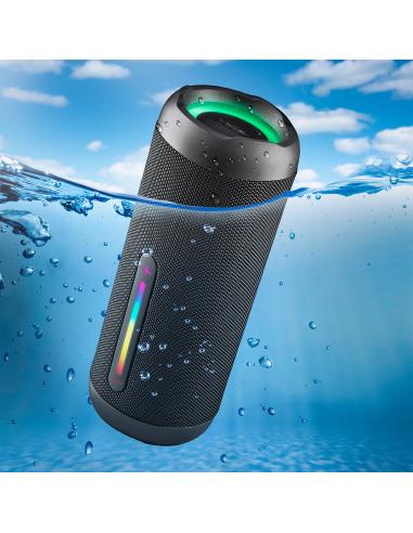 ALTAVOZ NGS PORTATIL ROLLER FURIA2 BLACK BT 30W FM IPX7 USBAUX IN