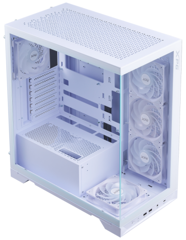 CAJA GAMING XPG INVADER X ATX 1XUSB-C 2XUSB2 SIN FUENTE BLANCO