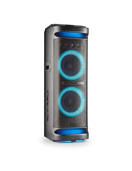 ALTAVOZ NGS DJ 4000W COMPATIBLE WILDSPACE3 BLUETOOTH USB AUX IN LUCES LED