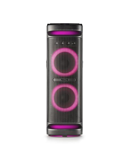 ALTAVOZ NGS DJ 4000W COMPATIBLE WILDSPACE3 BLUETOOTH USB AUX IN LUCES LED