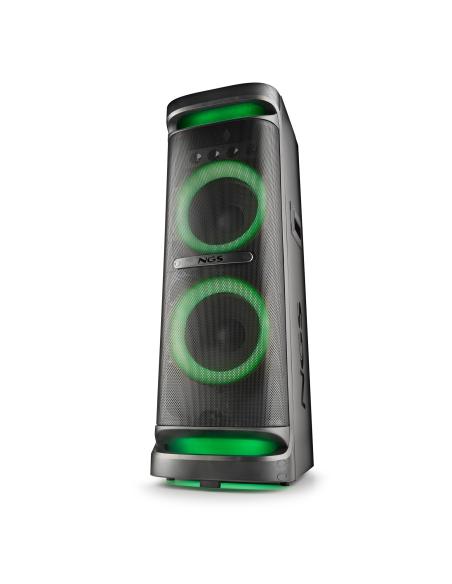 ALTAVOZ NGS DJ 4000W COMPATIBLE WILDSPACE3 BLUETOOTH USB AUX IN LUCES LED