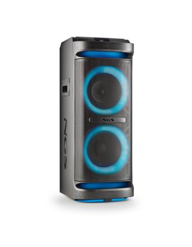 ALTAVOZ NGS DJ 2000W COMPATIBLE WILDSPACE2 BLUETOOTH USB AUX IN LUCES LED