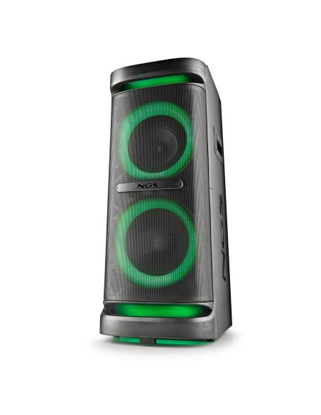 ALTAVOZ NGS DJ 2000W COMPATIBLE WILDSPACE2 BLUETOOTH USB AUX IN LUCES LED