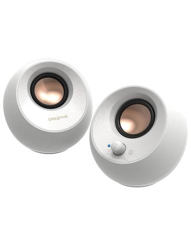 ALTAVOCES CREATIVE PEBBLE 2.0 V3 BT BLANCO