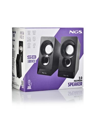 ALTAVOCES NGS SB210 2.0 POWERED 12W USB