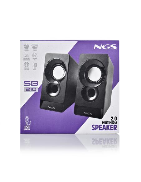 ALTAVOCES NGS SB210 2.0 POWERED 12W USB