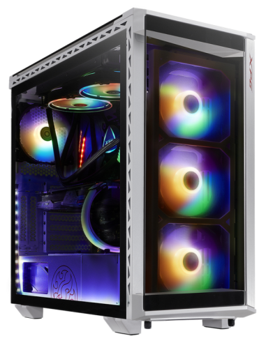 CAJA GAMING XPG BATTLECRUISER E-ATX 1XUSB-C 2XUSB SIN FUENTE BLANCO