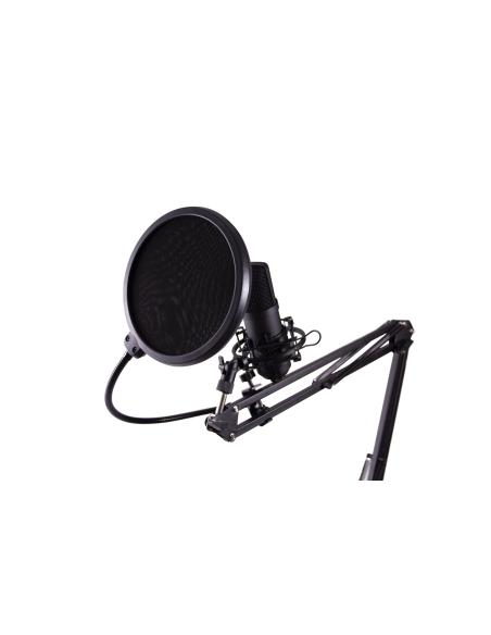 MICROFONO SOBREMESA COOLBOX COOLCASTER 03 CONDESADOR PODCAST COO-MIC-CPD03