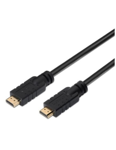 CABLE HDMI AISENS ALTA VELOCIDAD CON REPETIDOR A/M-A/M NEGRO 15M