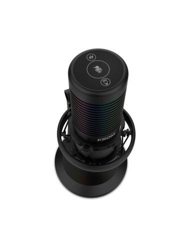 MICROFONO SOBREMESA KROM KAZE STREAMING USB RGB