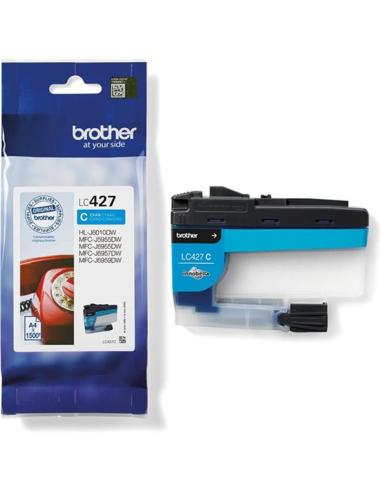 TINTA BROTHER CYAN / MFC-J5955DW / MFC-J6955DW / (1500 PAG.) (LC427C)
