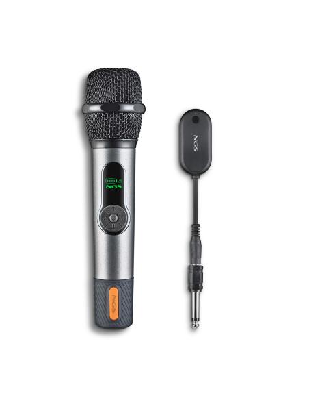 MICROFONO NGS DE VOZ INALAMBRICO SINGERSTAR TIPO DINAMICO ON-OFF