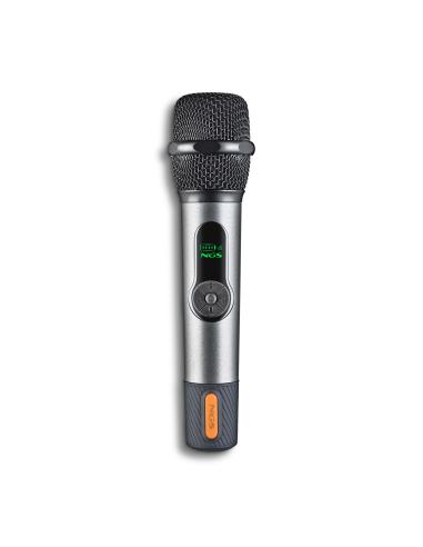 MICROFONO NGS DE VOZ INALAMBRICO SINGERSTAR TIPO DINAMICO ON-OFF