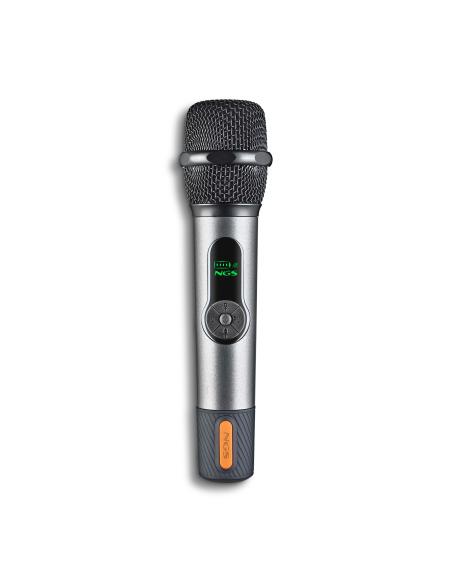 MICROFONO NGS DE VOZ INALAMBRICO SINGERSTAR TIPO DINAMICO ON-OFF