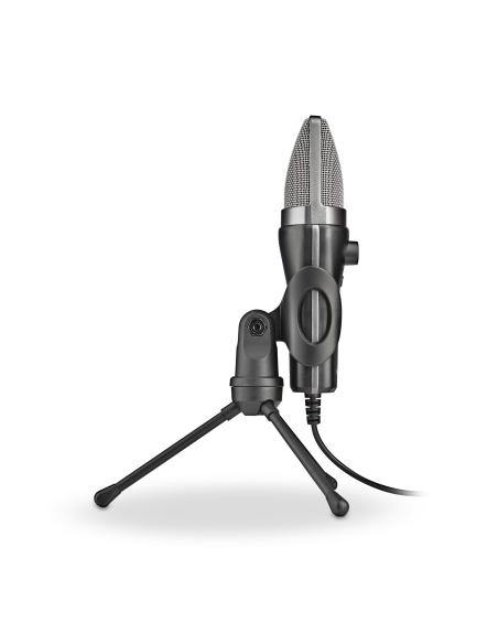 MICROFONO NGS DE VOZ USB MS120 CON TRIPODE PCPORTATIL
