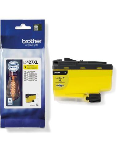 TINTA BROTHER AMARILLA ALTA CAPACIDAD / MFC-J5955DW / MFC-J6955DW / (5000 PAG.) (LC427XLY)