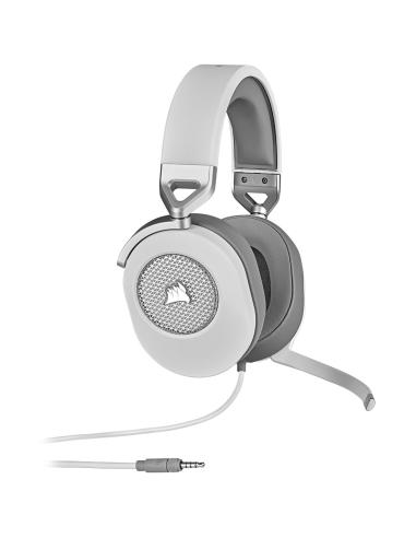 AURICULAR CORSAIR STEREO CORSAIR HS65 SURROUND BLANCO GAMING USB CA-9011271-EU