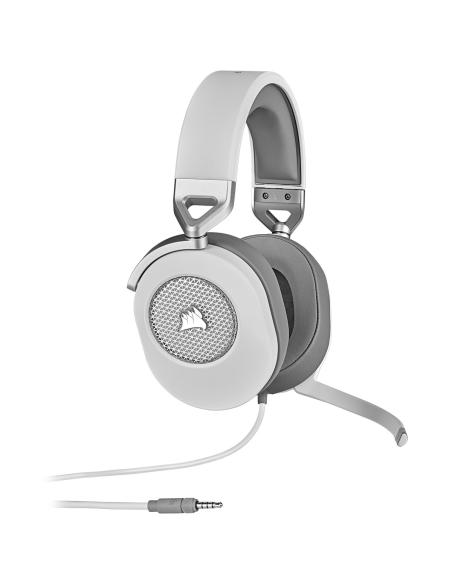 AURICULAR CORSAIR STEREO CORSAIR HS65 SURROUND BLANCO GAMING USB CA-9011271-EU