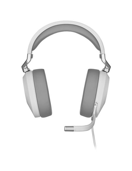 AURICULAR CORSAIR STEREO CORSAIR HS65 SURROUND BLANCO GAMING USB CA-9011271-EU
