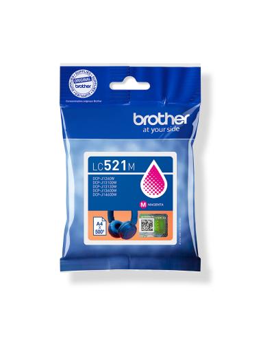 TINTA BROTHER MAGENTA / DCP-J1260W / DCP-J1310DW / DCP-J1360DW (500 PAG.) (LC521M)