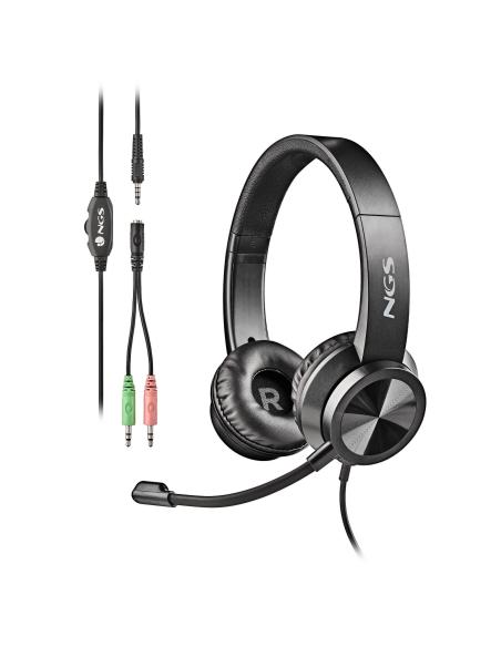 AURICULAR NGS CON MICROFONO MSX11PRO NEGRO CVOLUMEN