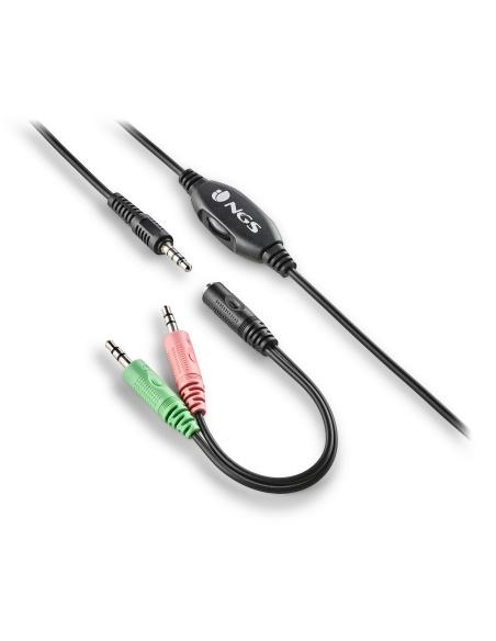 AURICULAR NGS CON MICROFONO MSX11PRO NEGRO CVOLUMEN