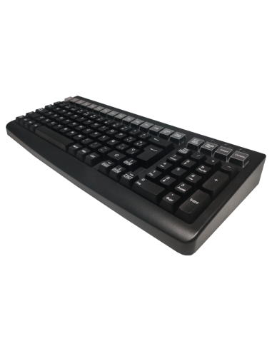 TECLADO POS MUSTEK MKB-800. USB. NEGRO.