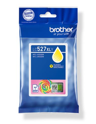 TINTA BROTHER AMARILLA ALTA CAPACIDAD / MFC-J4350DW / MFC-J4550DW (2000 PAG.) (LC527XLY)