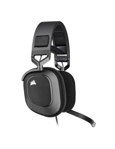 AURICULAR CORSAIR STEREO CORSAIR HS80 RGB USB CARBON CA-9011237-EU