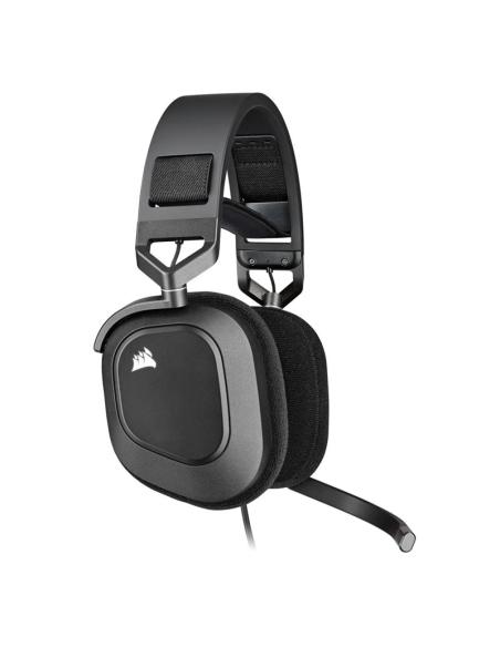 AURICULAR CORSAIR STEREO CORSAIR HS80 RGB USB CARBON CA-9011237-EU