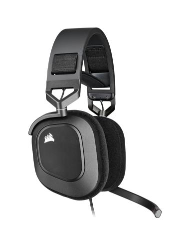 AURICULAR CORSAIR STEREO CORSAIR HS80 RGB USB CARBON CA-9011237-EU