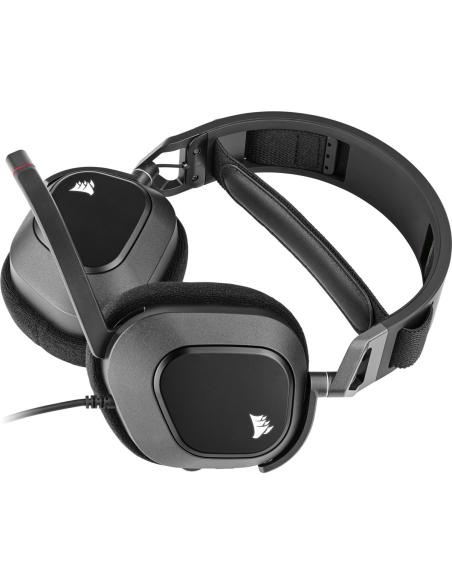 AURICULAR CORSAIR STEREO CORSAIR HS80 RGB USB CARBON CA-9011237-EU