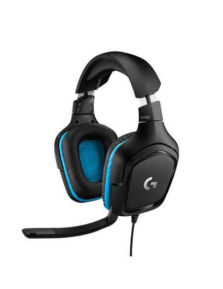 AURICULAR LOGITECH G432 GAMING CON MICROFONO USB2.0 NEGRO 981-000770