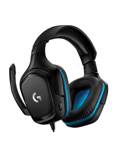 AURICULAR LOGITECH G432 GAMING CON MICROFONO USB2.0 NEGRO 981-000770