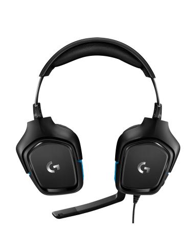 AURICULAR LOGITECH G432 GAMING CON MICROFONO USB2.0 NEGRO 981-000770