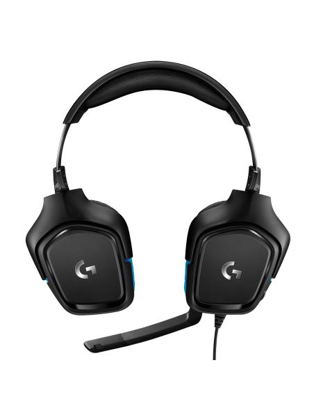 AURICULAR LOGITECH G432 GAMING CON MICROFONO USB2.0 NEGRO 981-000770