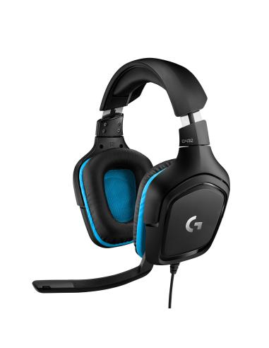 AURICULAR LOGITECH G432 GAMING CON MICROFONO USB2.0 NEGRO 981-000770