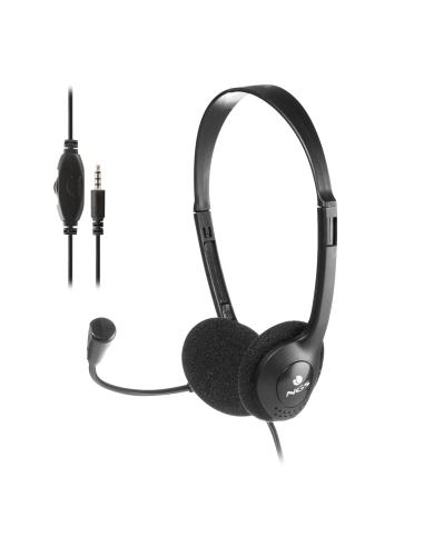 AURICULAR NGS CON MICROFONO MS103MAX NEGRO CVOLUMEN