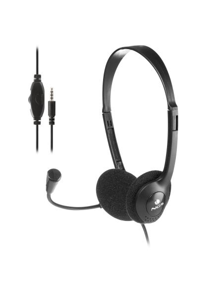AURICULAR NGS CON MICROFONO MS103MAX NEGRO CVOLUMEN