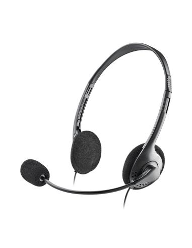 AURICULAR NGS CON MICROFONO MS103MAX NEGRO CVOLUMEN