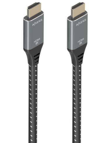 CABLE HDMI AISENS V2.1 ULTRA ALTA VELOCIDAD 8K@60HZ 48GBPS M/M 5.0M