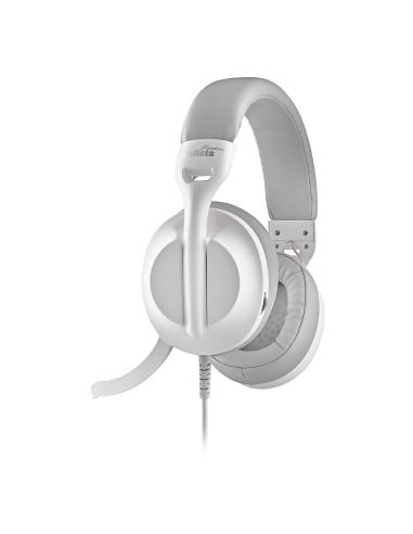 AURICULAR NGS VOX805USBCWHITE MICROFONO CONTROL VOLUMEN BLANCO USB-C