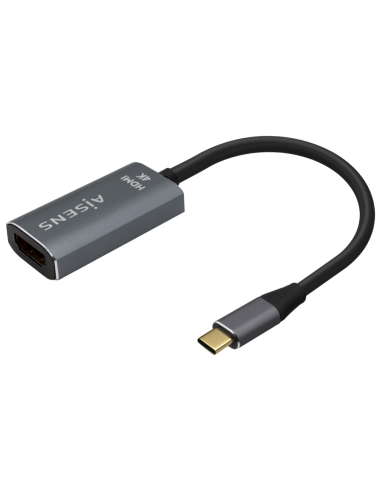 CABLE CONVERSOR AISENS ALUMINIO USB-C A HDMI 4K60HZ GRIS 15CM