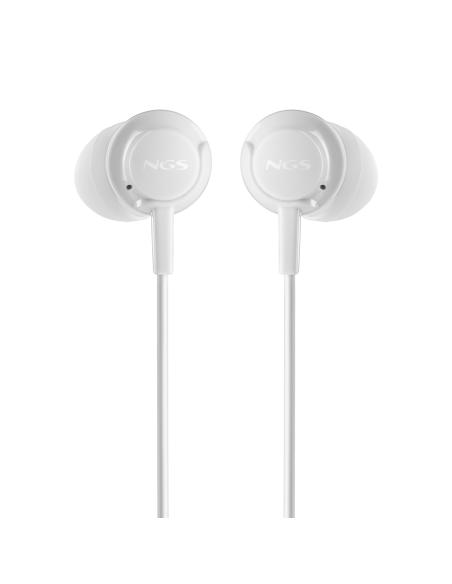 AURICULAR NGS CROSSDRIFT INTRAUDITIVOS MICROFONO MULTIFUNCION WHITE