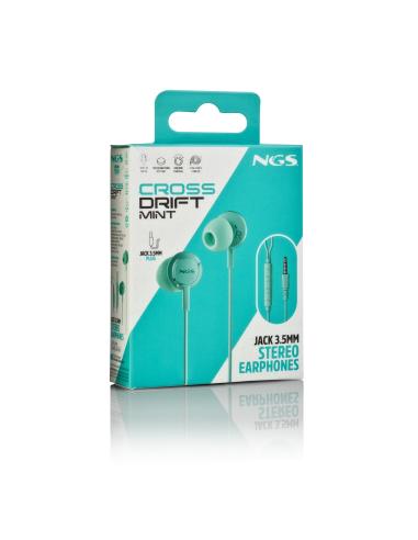 AURICULAR NGS CROSSDRIFT INTRAUDITIVOS MICROFONO MULTIFUNCION MINT