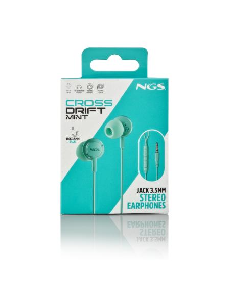 AURICULAR NGS CROSSDRIFT INTRAUDITIVOS MICROFONO MULTIFUNCION MINT