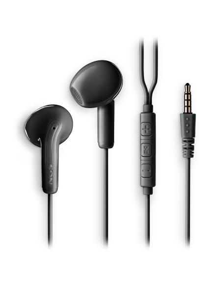 AURICULAR NGS CROSSFLIP INTRAUDITIVOS MICROFONO MULTIFUNCION BLACK