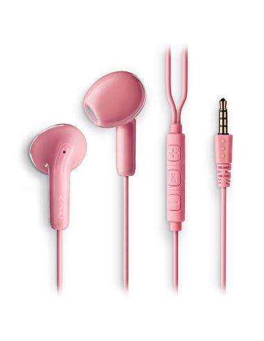 AURICULAR NGS CROSSFLIP INTRAUDITIVOS MICROFONO MULTIFUNCION PINK