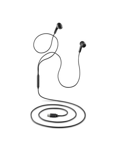 AURICULAR NGS CROSSGLIDE INTRAUDITIVOS MICROFONO MULTIFUNCION BLACK USB-C