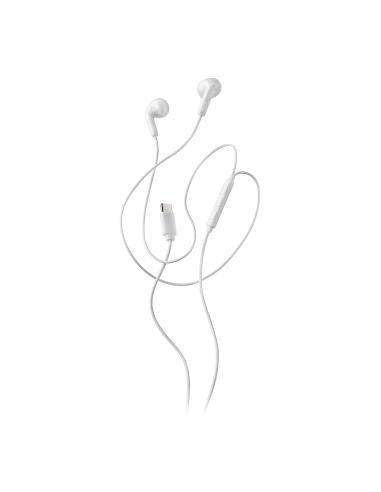 AURICULAR NGS CROSSGLIDE INTRAUDITIVOS MICROFONO MULTIFUNCION WHITE USB-C